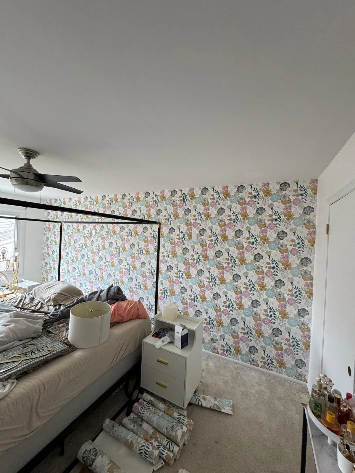 Hallway wallpaper