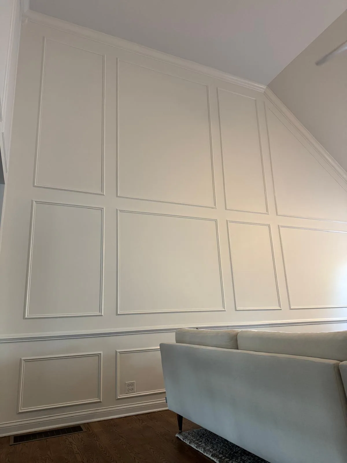 Drywall repair and texture matching on ceiling, Vernon Hills